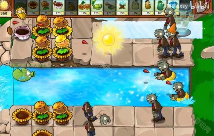 《植物大战僵尸杂交版》挑战模式第68关通关攻略2