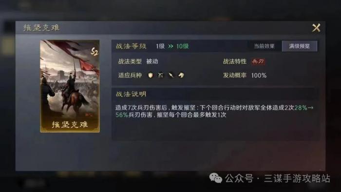 《三国谋定天下》摧坚马超配队玩法攻略4