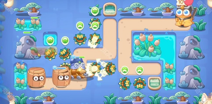 《保卫萝卜4》万圣奇妙夜第6关通关攻略3