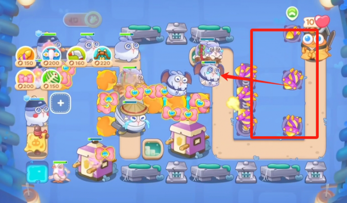 《保卫萝卜4》万圣奇妙夜第5关通关攻略4