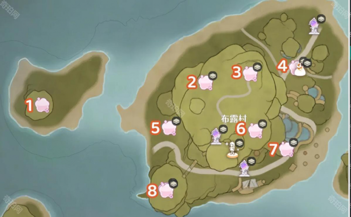 《无限暖暖》1.5无忧岛奇想气泡位置一览2