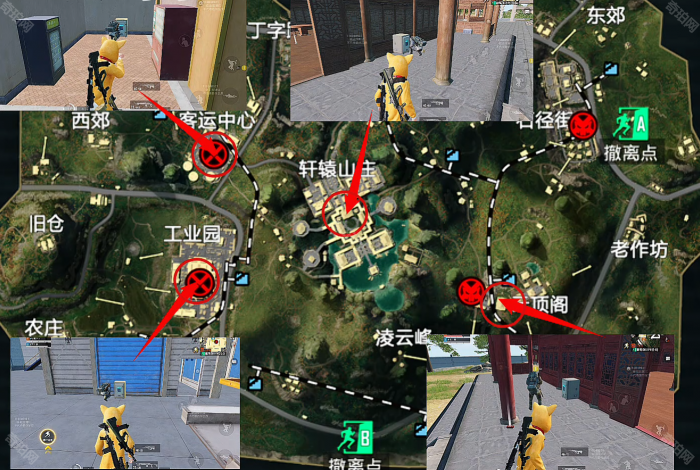 《和平精英》地铁逃生10个密码箱位置一览5