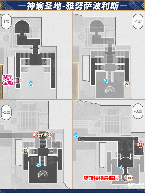 《崩坏星穹铁道》神谕圣地雅努萨波利斯全宝箱位置一览3