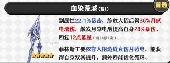 原神菲林斯武器用什么好2