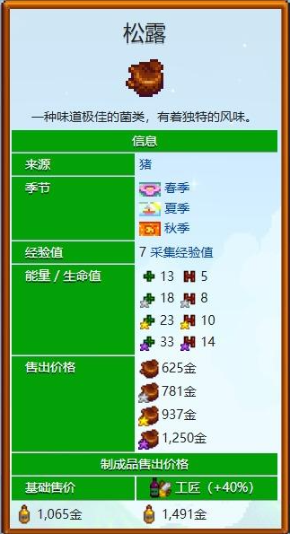 星露谷物语松露怎么获得3