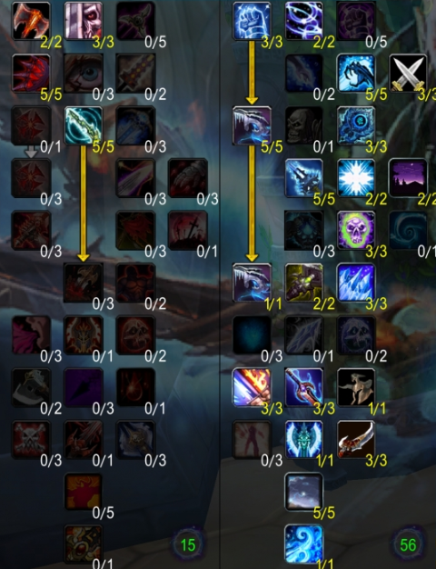 魔兽世界冰dk天赋怎么加点2