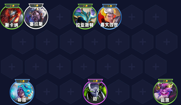 金铲铲之战s14重装薇恩阵容怎么搭配1