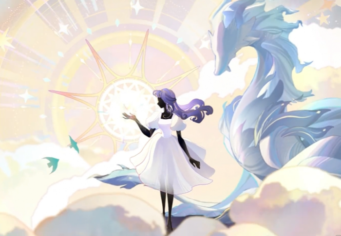 无限暖暖吟唱诗歌的蓝龙玩法介绍_无限暖暖湖畔的童真回响攻略