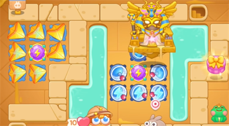 保卫萝卜4法老归来第120关怎么过5