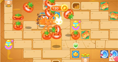 保卫萝卜4法老归来第105关怎么过6