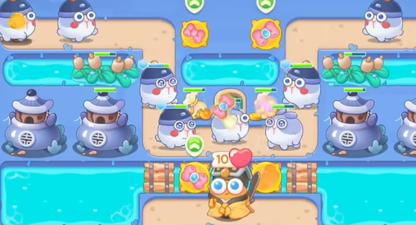 保卫萝卜4万圣奇妙夜第8关怎么过3