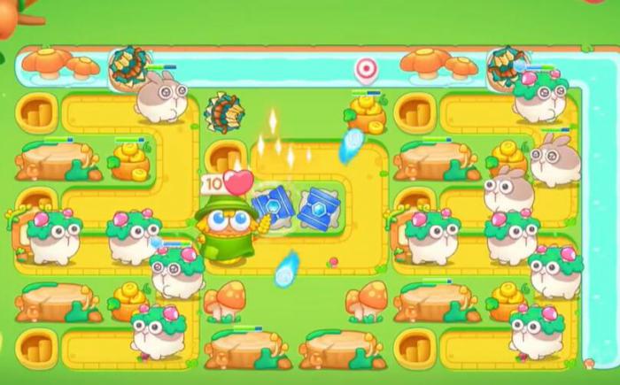 保卫萝卜4头等大事第10关怎么通过4