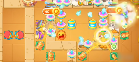 保卫萝卜4法老归来第78关怎么过关5