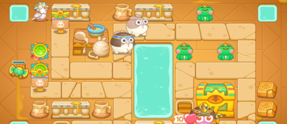 保卫萝卜4法老归来第75关怎么过3