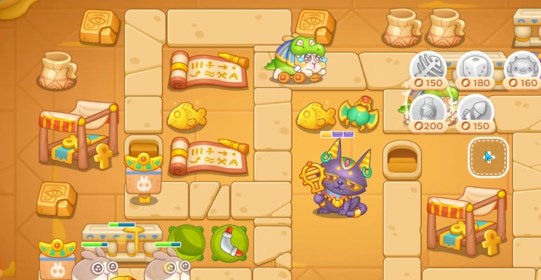 保卫萝卜4法老归来第56关怎么过2