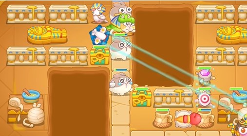 保卫萝卜4法老归来第47关怎么过_保卫萝卜4关攻略图解法