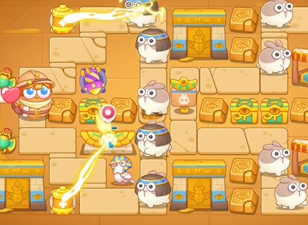 保卫萝卜4法老归来第36关怎么过3