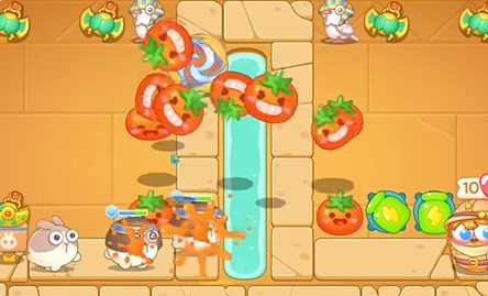 保卫萝卜4法老归来第41关怎么过5