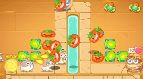 保卫萝卜4法老归来第41关怎么过6