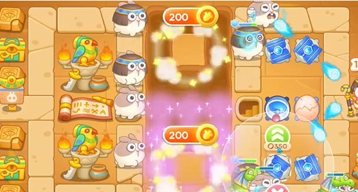 保卫萝卜4法老归来第32关怎么过5