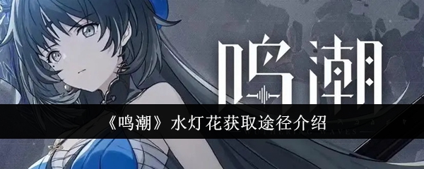 鸣潮水灯花获取途径有哪些1