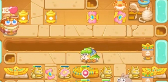 保卫萝卜4法老归来第9关怎么过3