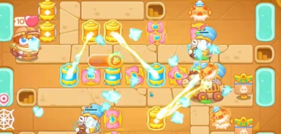 保卫萝卜4法老归来第9关怎么过5