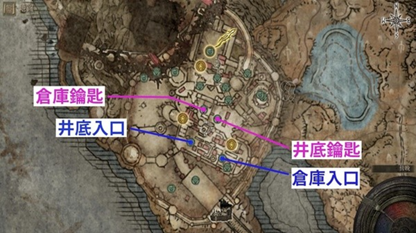 艾尔登法环黄金树幽影塔之镇井底钥匙在哪4