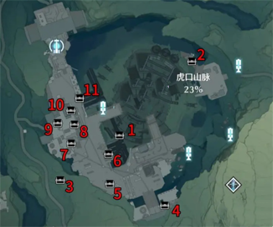 鸣潮虎口山脉100%怎么探索3