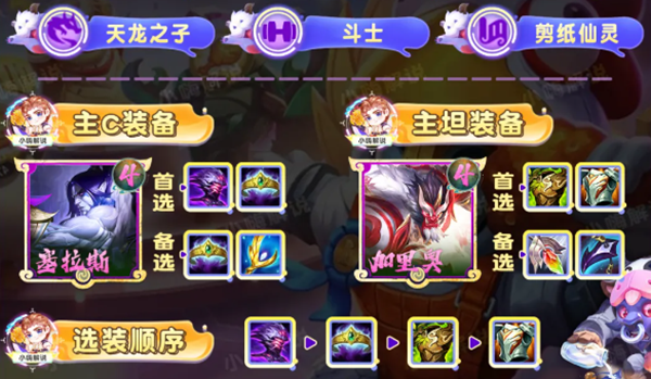 金铲铲之战s11圣斗塞拉斯阵容怎么玩3