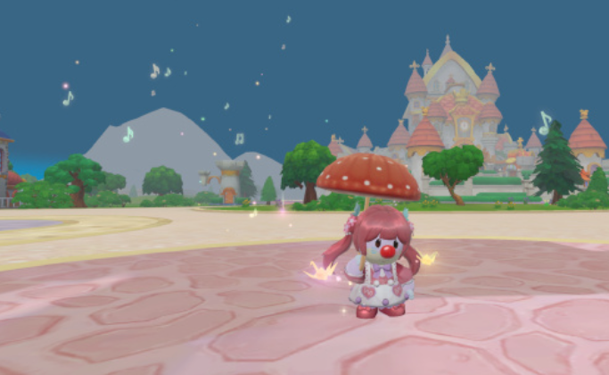 摩尔庄园雨伞怎么使用2