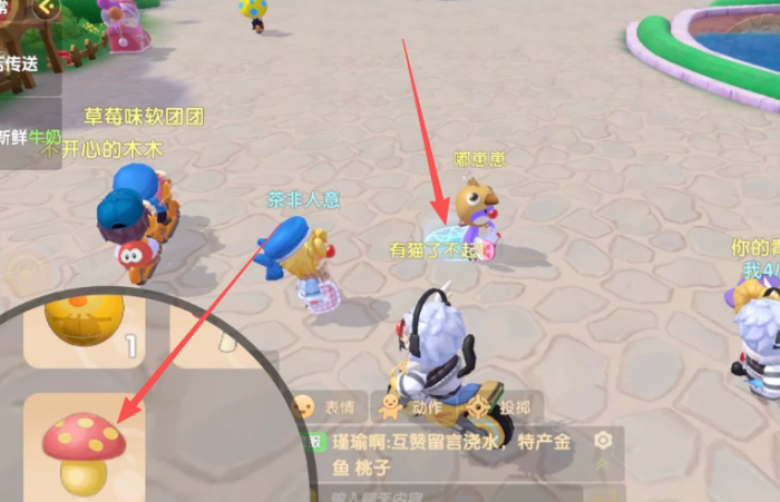 摩尔庄园向导怎么放标记1