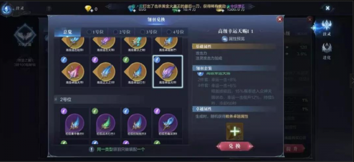 全民奇2斗士翅膀翎羽带什么1