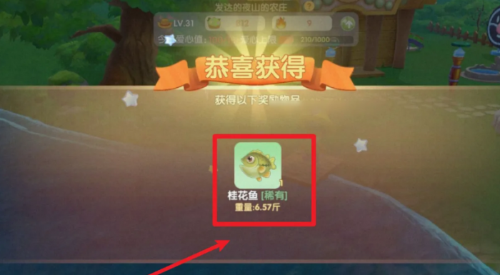 摩尔庄园桂花鱼怎么获得2