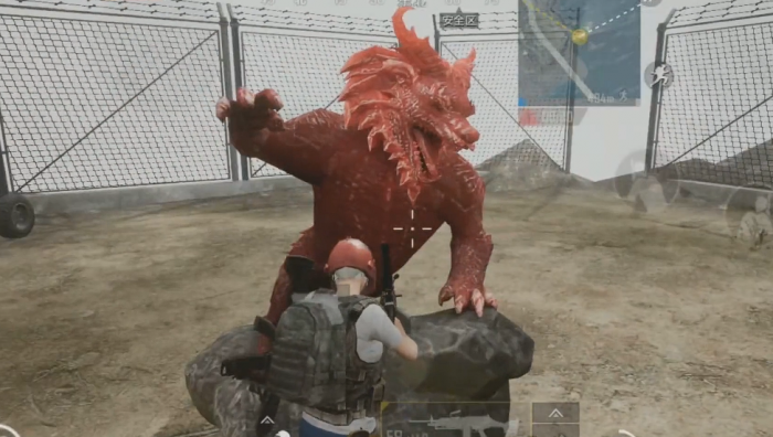 绝地求生里面哪里有年兽1