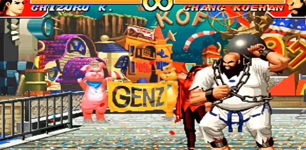 拳皇97怎么练基本功技能1