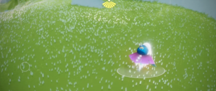 光遇风向先祖旁边的小金人怎么拿2