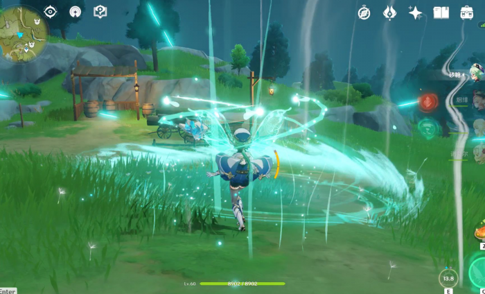 原神寻找通往塔顶的道路怎么过1