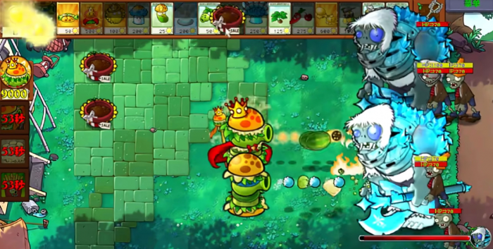 植物大战僵尸杂交版疯狂星期四怎么打1