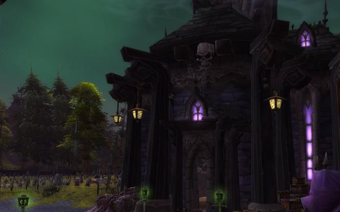 魔兽世界提瑞斯法林地怎么去幽暗城1