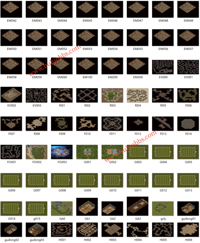 盛大传奇地图代码大全8