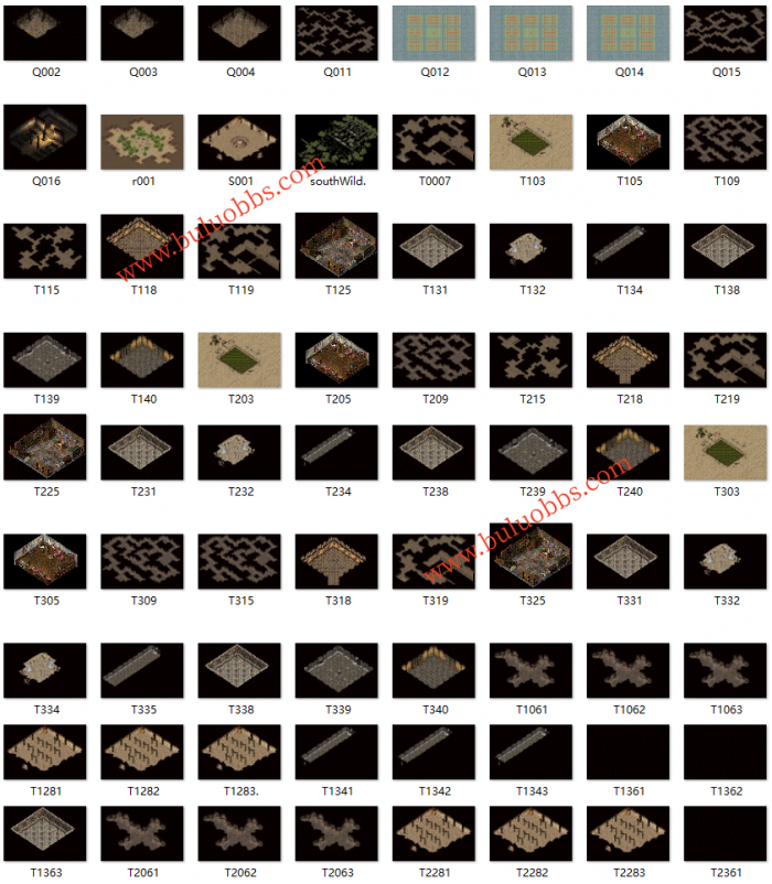 盛大传奇地图代码大全11