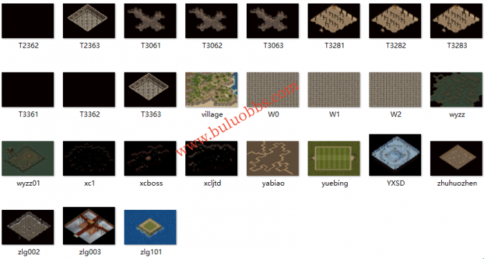 盛大传奇地图代码大全12