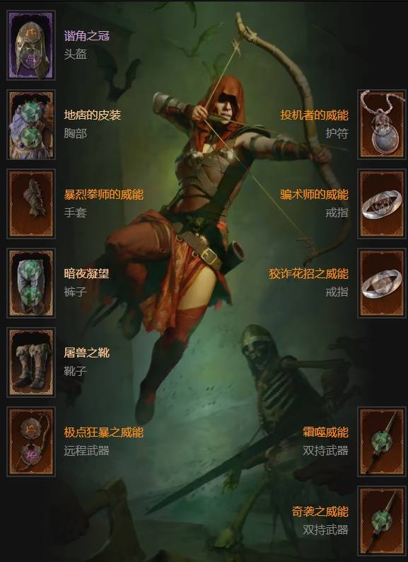 暗黑4S11游侠陷阱刺客流BD推荐1