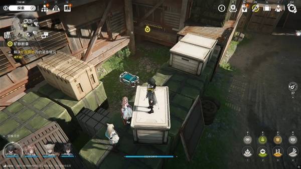 明日方舟终末地四号谷地矿脉源区全宝箱收集25