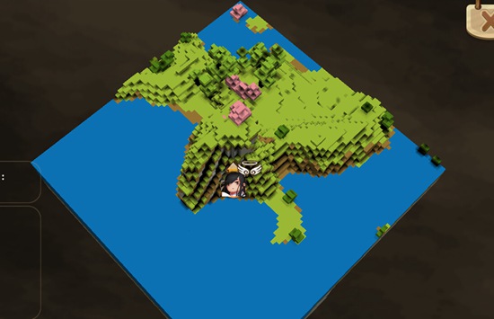 迷你世界桃林地形码20261