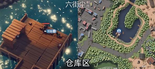 逃离鸭科夫仓库区钓鱼点位在哪1