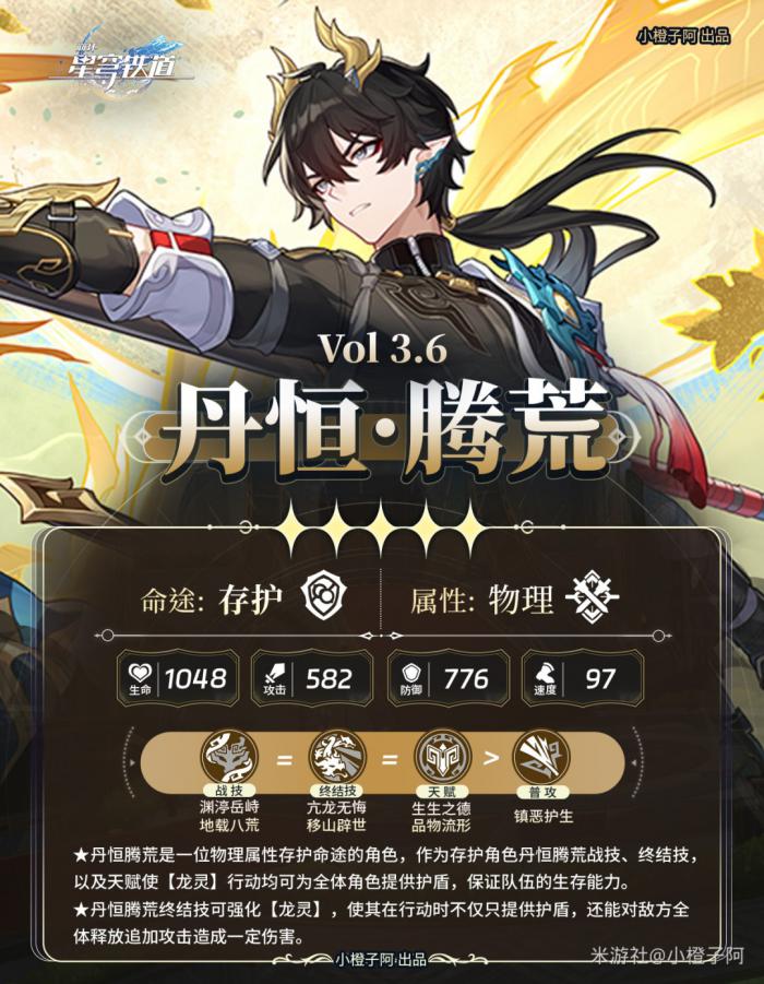 崩坏星穹铁道丹恒腾荒培养攻略2