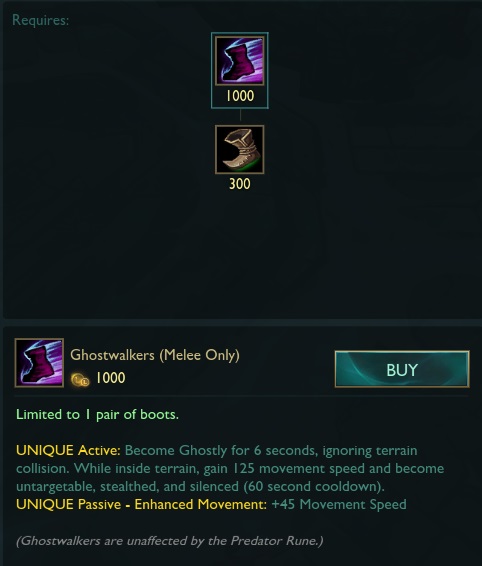 《LOL》乱斗装备幽灵之靴介绍2