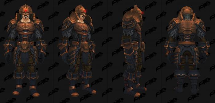 《魔兽世界》奥迪尔团本锁甲模型预览2